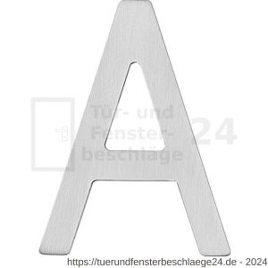 Intersteel Essentials 4026 Hausbuchstabe A 100 mm Edelstahl gebürstet - D26002208 - afbeelding 1