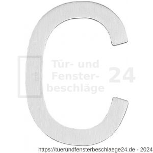 Intersteel Essentials 4026 Hausbuchstabe C 100 mm Edelstahl gebürstet - D26002210 - afbeelding 1