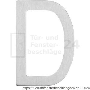 Intersteel Essentials 4026 Hausbuchstabe D 100 mm Edelstahl gebürstet - D26002211 - afbeelding 1