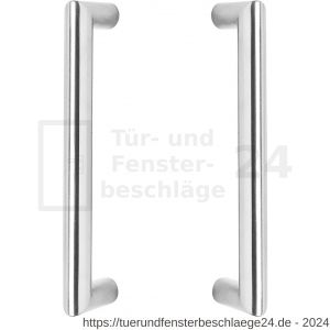 Intersteel Essentials 4335 Türgriffe paarweise gerade-90 Grad 220x65x20 mm Mittenabstand 200 mm Edelstahl gebürstet - D26008744 - afbeelding 1