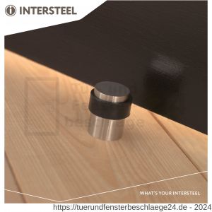 Intersteel Essentials 4420 Türstopper 30 Bodenmontage Edelstahl gebürstet - D26007390 - afbeelding 2