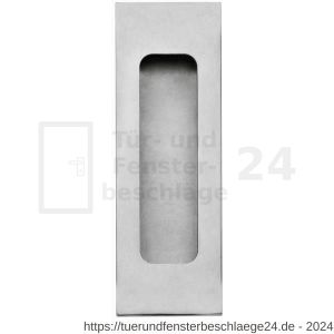 Intersteel Essentials 4476 Griffmuschel Rechteckig 120x40 mm Edelstahl gebürstet - D26007656 - afbeelding 1