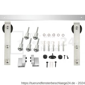 Intersteel Living 4501 Schiebetürsystem Basic Edelstahl gebürstet - D26008785 - afbeelding 2