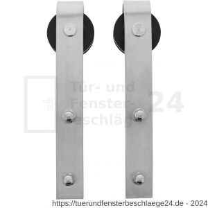 Intersteel Living 4501 2-teiliges Laufrollen-Set Basic 290 mm Edelstahl gebürstet - D26008786 - afbeelding 1