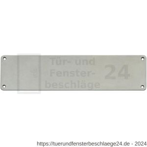 Intersteel Living 4751 Stoßplatte 80x475 mm Edelstahl gebürstet - D26000994 - afbeelding 1