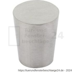 Intersteel Essentials 8510 Möbelknopf 20 mm konisch Edelstahl gebürstet - D26007873 - afbeelding 1