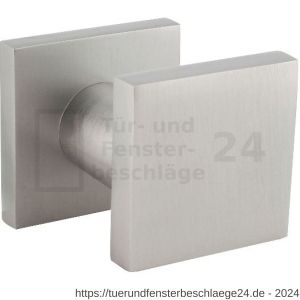 Intersteel Living 3929 Haustürknopf eckig 58x58 mm einseitige Montage Aluminium - D26010049 - afbeelding 1