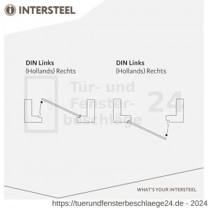 Intersteel Essentials 4626 Stift-Türband DIN-links Edelstahl gebürstet - D26000047 - afbeelding 3