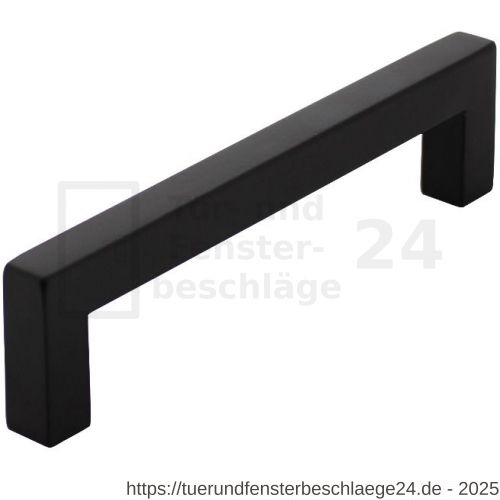 Intersteel Living 8927 Möbelgriff quadratisch 12x12x140 mm Bohrmaß 128 mm zwart - D26009225 - afbeelding 1
