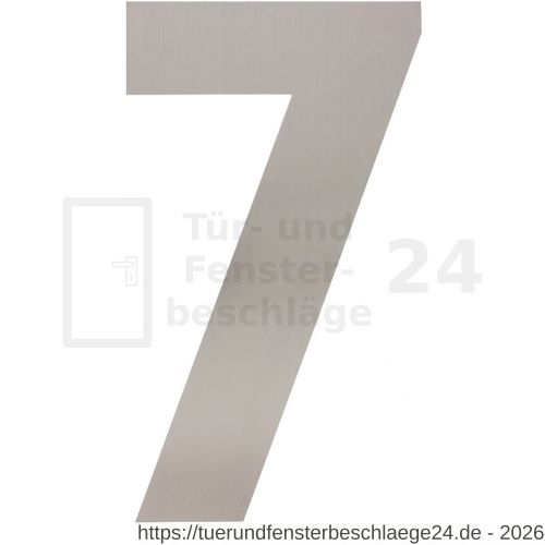 Intersteel Living 4021 Hausnummer 7 XXL Höhe 50 cm Edelstahl gebürstet - D26009278 - afbeelding 1